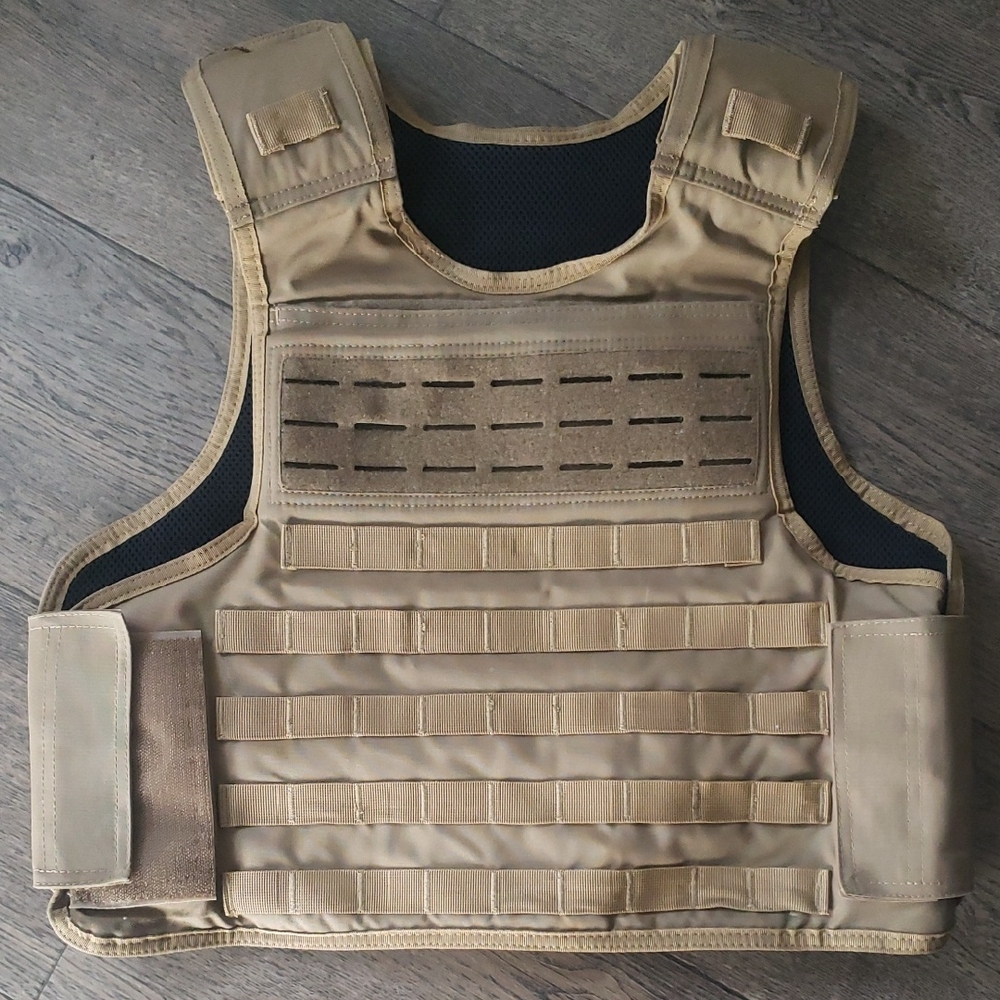 Safelife Brown/Tan Tactical Vest Size L